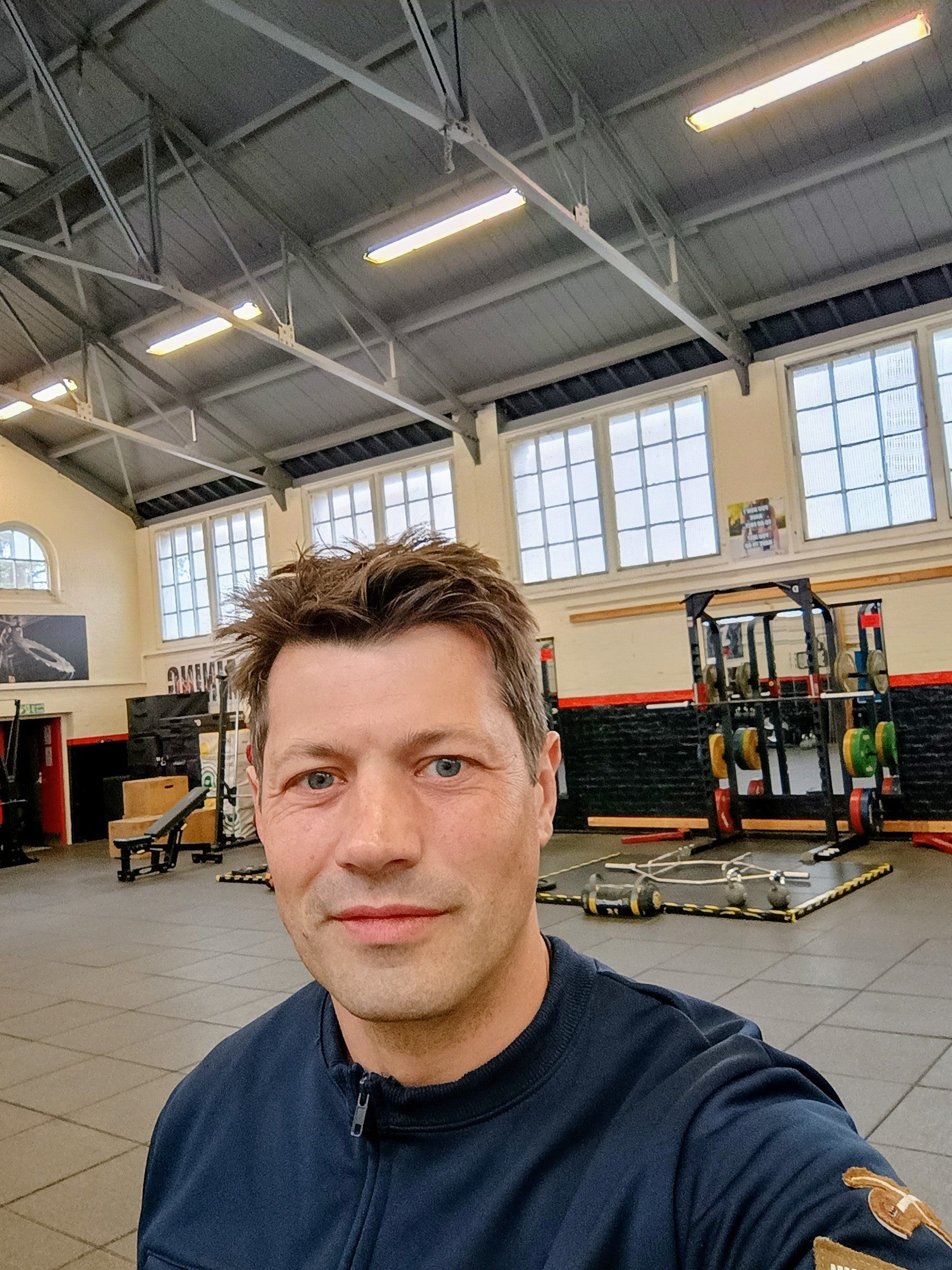 ben bunting in a gym