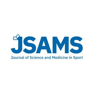 Logo of JSAMS (Journal of Science and Medicine in Sport) on a white background
