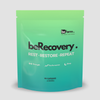 beRecovery supplement package with green and teal gradient on a light gray background