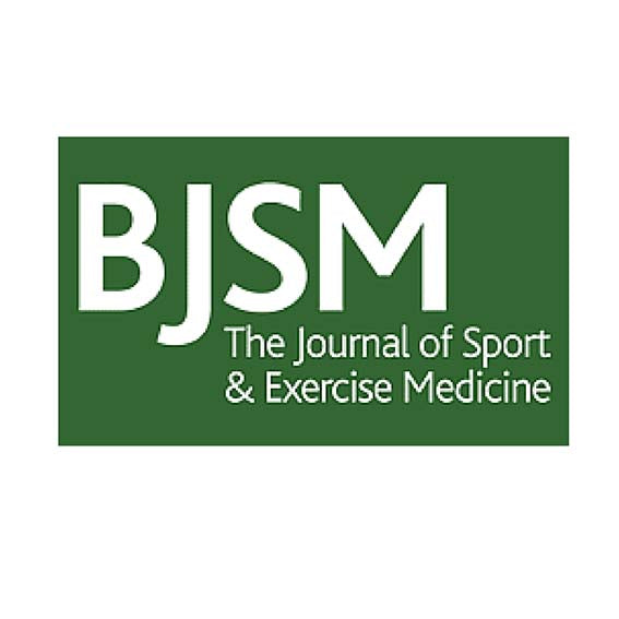 Logo of BJSMM, The Journal of Sport & Exercise Medicine on a green background