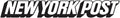 New York Post logo in black and white